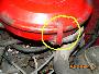 Clip del carburatore di una fiat 850 sport spider