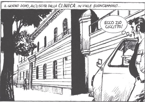 Zio Ciccitto esce da Buoncammino